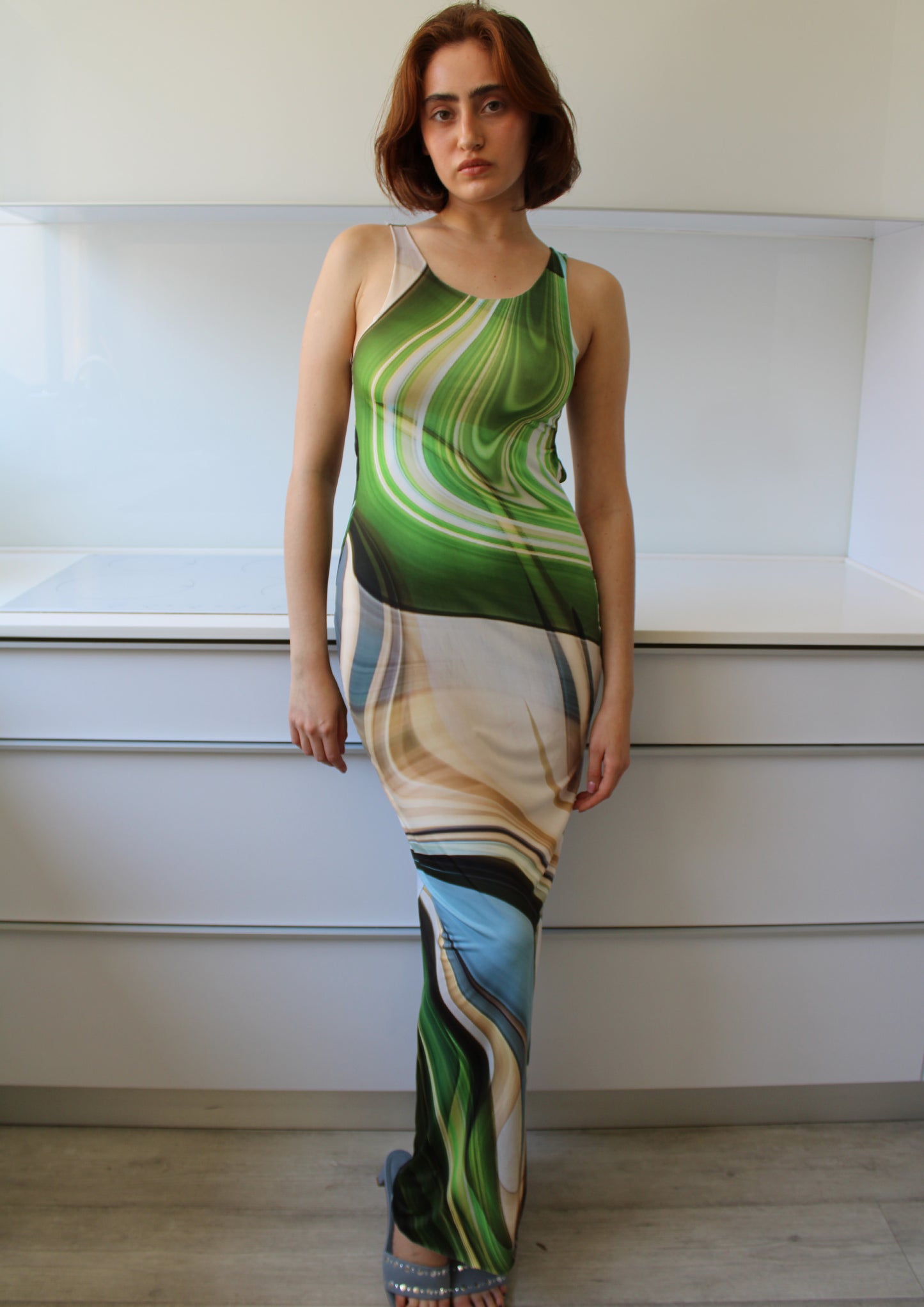 Anaconda maxi 'Pamela' dress