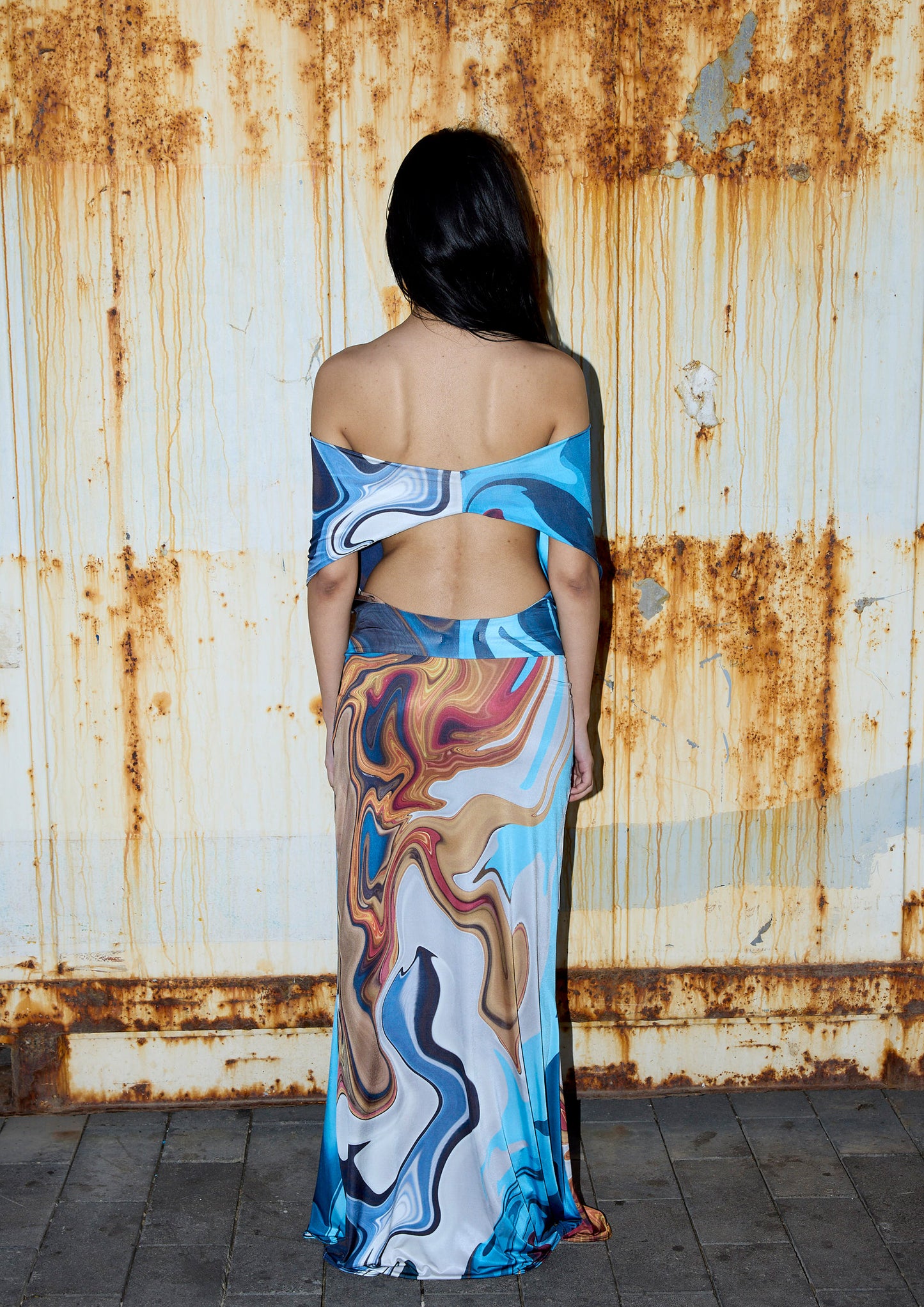 Deep sea 'Marilyn' dress