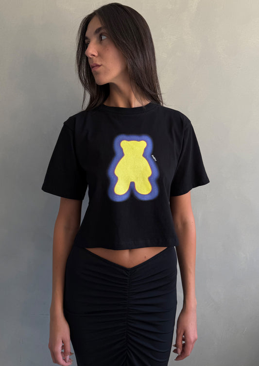 Cropped Teddy T-shirt