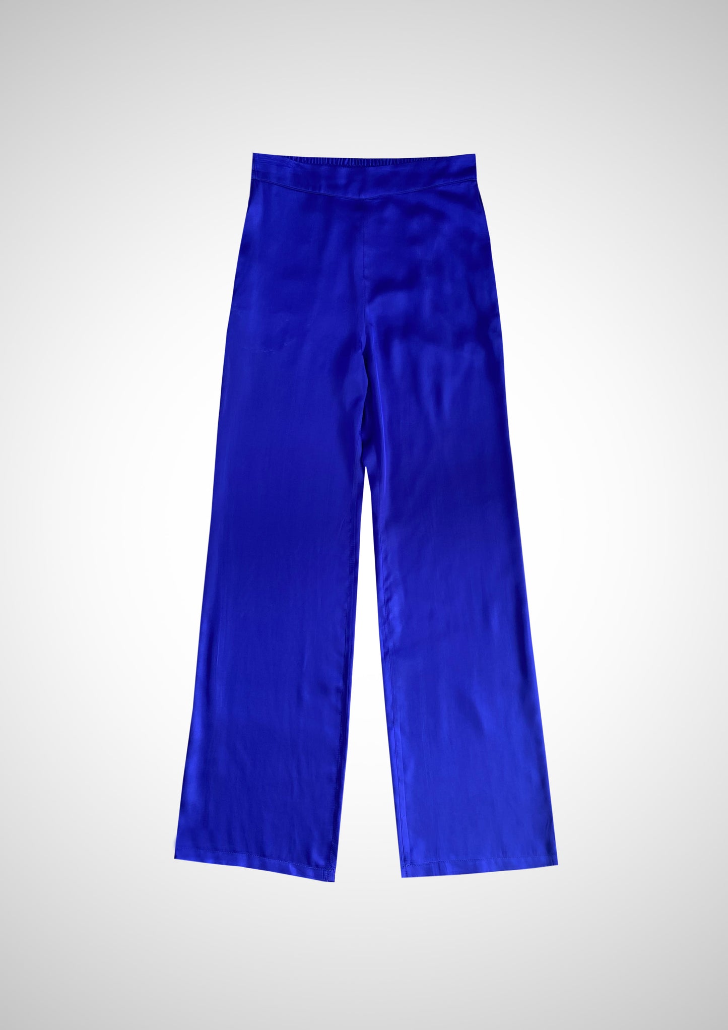 Royal blue Elastic pants