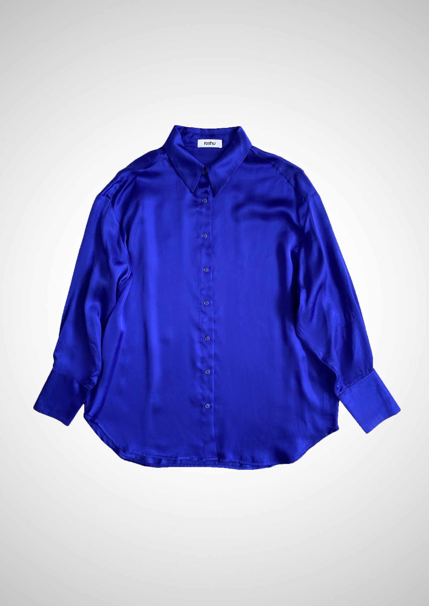 Royal blue Button-up shirt